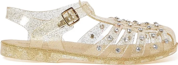 Women's Rhys Stud Jelly Sandals - Champagne - Size 9