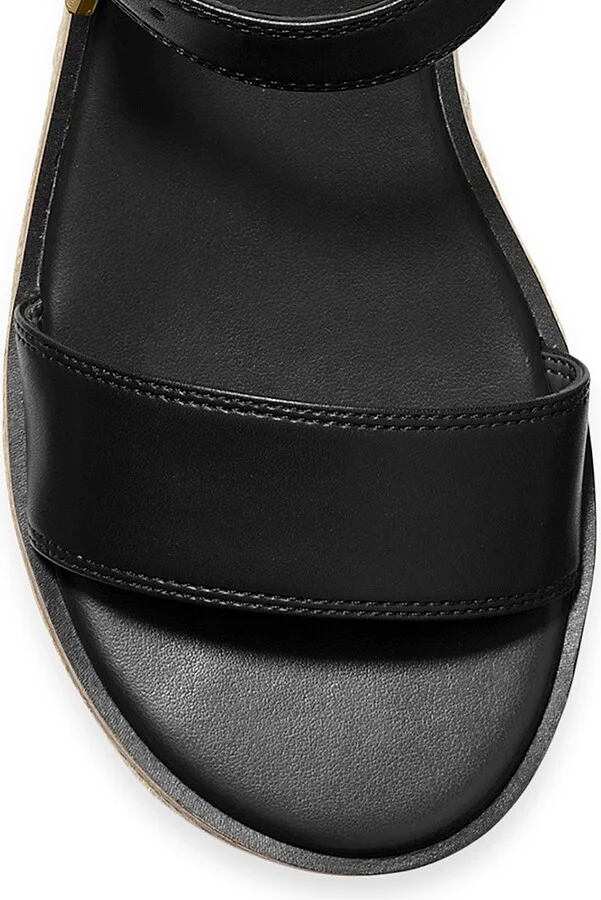 Women's Richie Espadrille Sandals - Black - Size 8 - Image 3