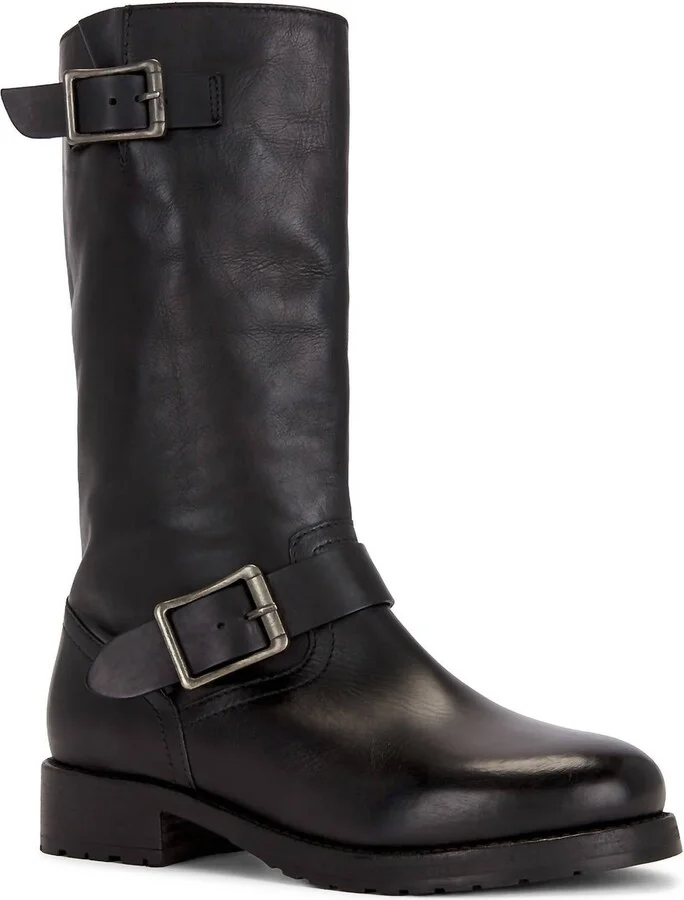 Women's Ride Or Die Engineer Boot In Black