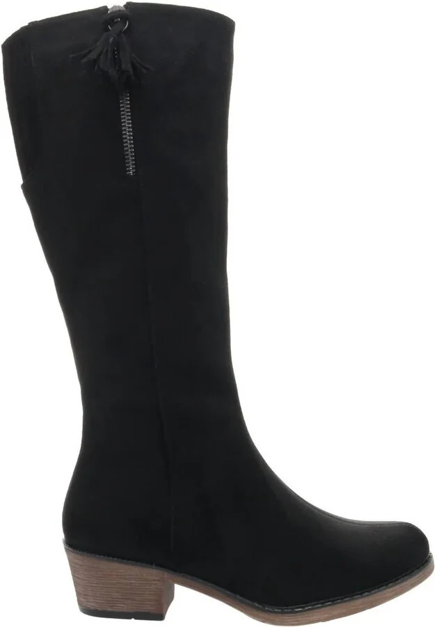 Women's Rider Boot - Wide Width In Black