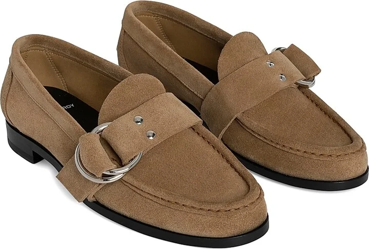 Women's Rider Suede Loafers - Sand - Size 7.5 - Image 2