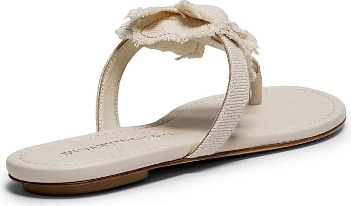 Women's Rio Denim T-Strap Sandals - Linen - Size 10 - Image 3