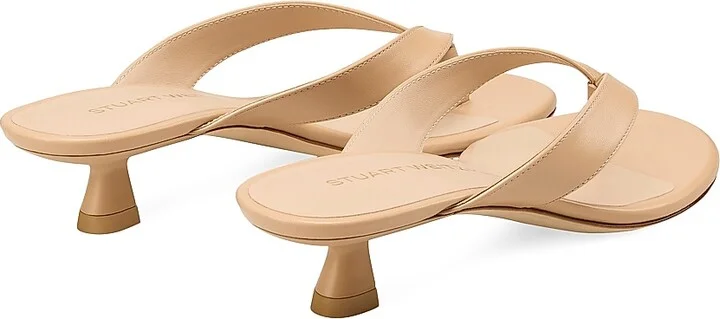 Women's Rio Sleek 35MM Leather Sandals - Adobe - Size 11 - Image 3