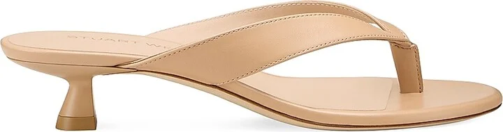 Women's Rio Sleek 35MM Leather Sandals - Adobe - Size 11