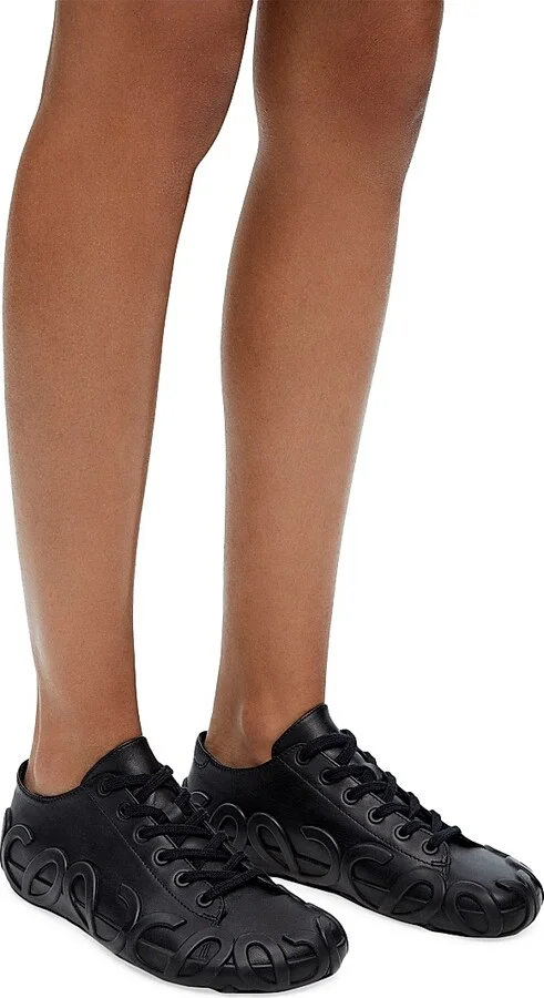 Women's Rise Lace-Up Sneakers - Black - Size 5 - Image 4