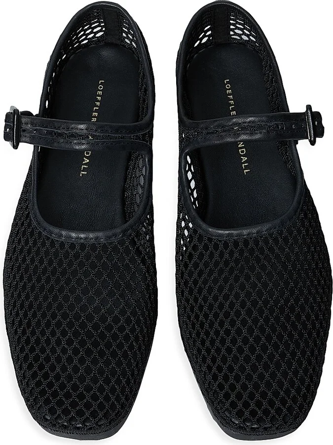Women's Rita Mesh Platform Mary Janes - Black - Size 10 - Image 4