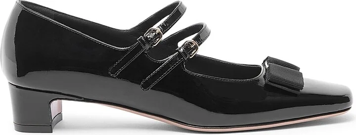 Women's Rivella 30MM Patent Leather Mary Jane Shoes - Nero - Size 6