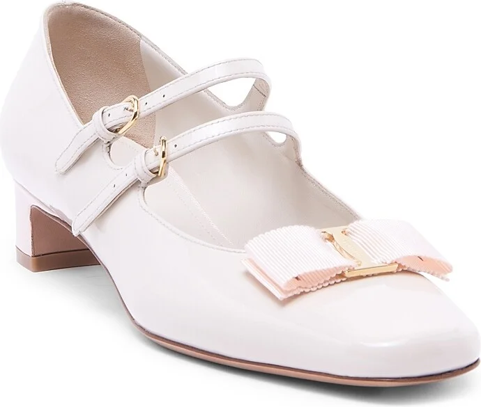 Women's Rivella 30MM Patent Leather Mary Janes - Mascarpone - Size 5 - Image 2