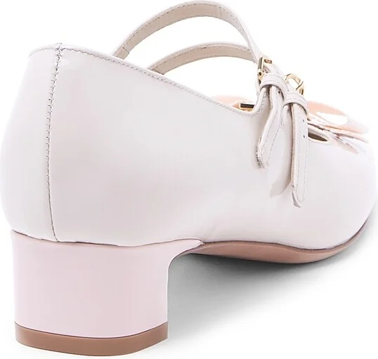Women's Rivella 30MM Patent Leather Mary Janes - Mascarpone - Size 5 - Image 3