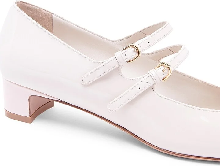 Women's Rivella 30MM Patent Leather Mary Janes - Mascarpone - Size 5 - Image 5