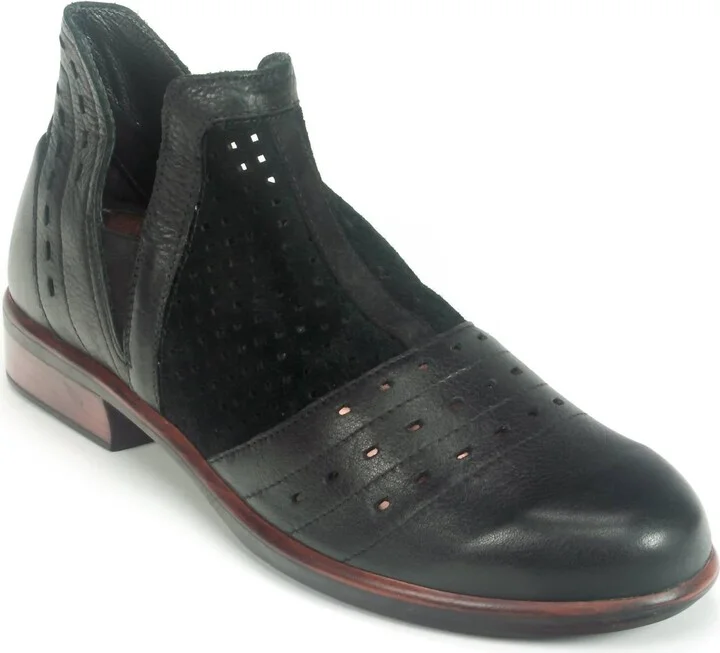 Women's Rivotra Ankle Boots In Perf Black Combo/soft Black