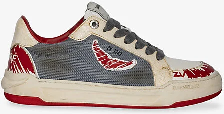 Womens Road Fly Wings Leather and Mesh Low-Top Trainers Eur 41 / 7 Uk Men