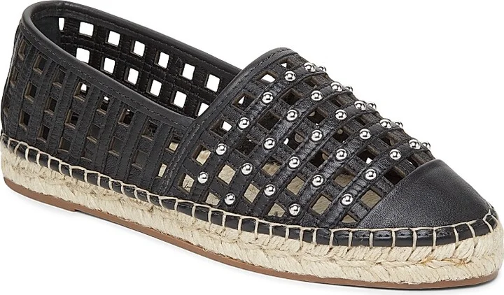 Women's Rochel Cage Studded Espadrilles - Black - Size 6 - Image 2