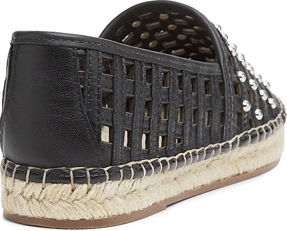 Women's Rochel Cage Studded Espadrilles - Black - Size 6 - Image 3