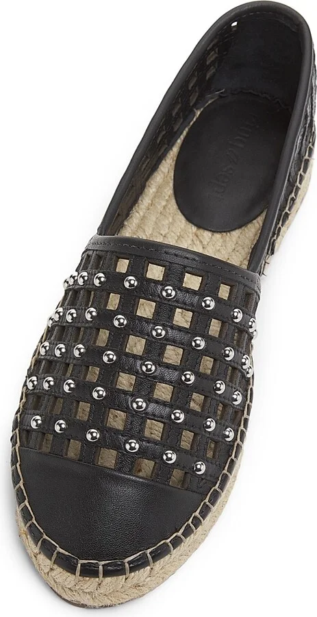 Women's Rochel Cage Studded Espadrilles - Black - Size 6 - Image 4