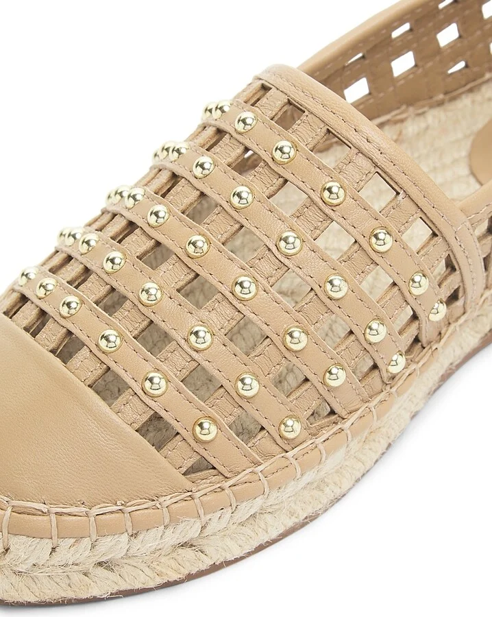 Women's Rochel Cage Studded Espadrilles - Black - Size 6 - Image 11