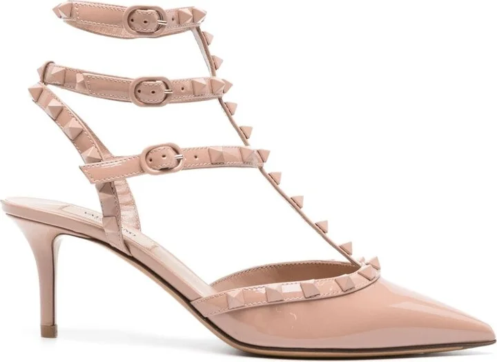Women's Rockstud 70Mm Patent Pumps