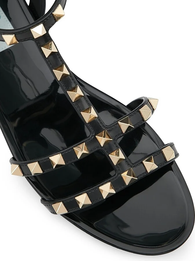 Women's Rockstud Flat Rubber Sandals - Poudre - Size 6 - Image 10