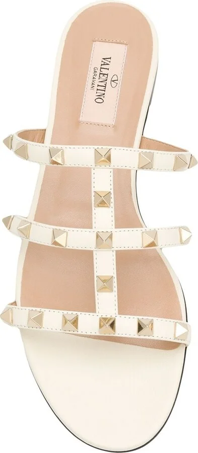 Women's Rockstud Flat Slide Sandal - Image 4