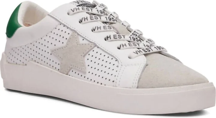 Women's Rollin 4 Sneaker In White/green