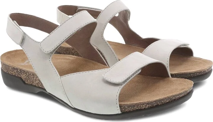 Women's Ronda Sandals In Ivory Milled Nubuck