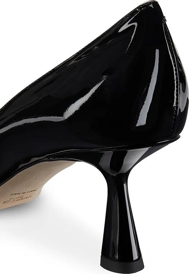Women's Rosalia 65MM Patent Leather Pumps - Black - Size 6.5 - Image 3