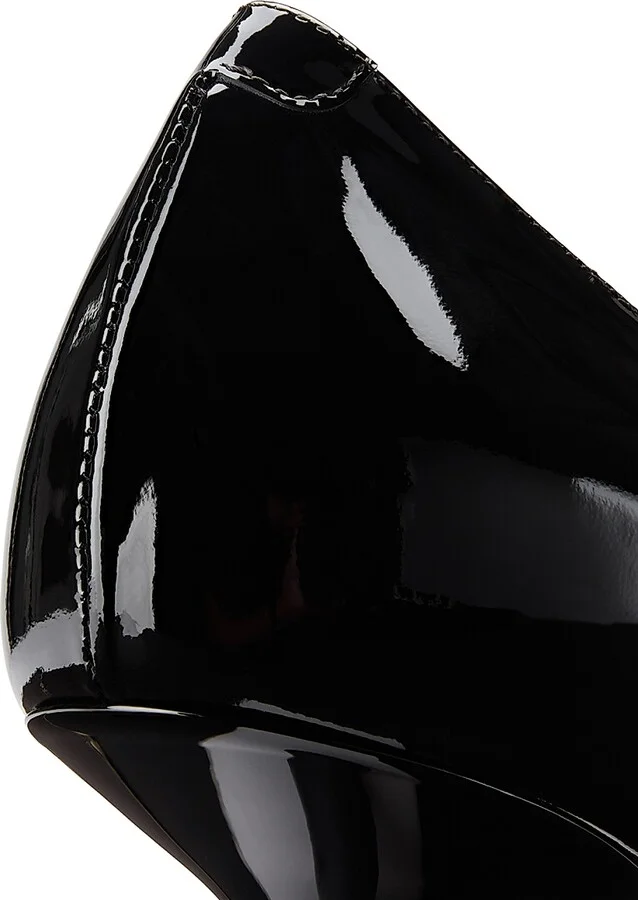 Women's Rosalia 65MM Patent Leather Pumps - Black - Size 6.5 - Image 6