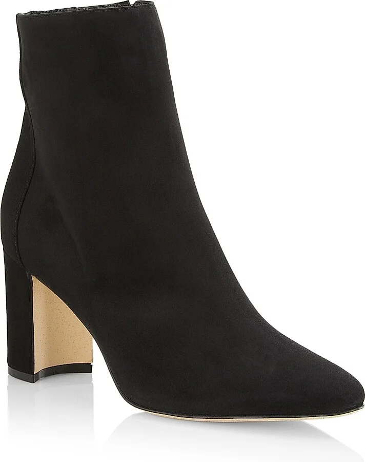 Women's Rosie 70MM Suede Boots - Black - Size 8.5 - Image 2