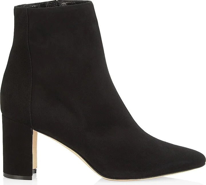 Women's Rosie 70MM Suede Boots - Black - Size 8.5