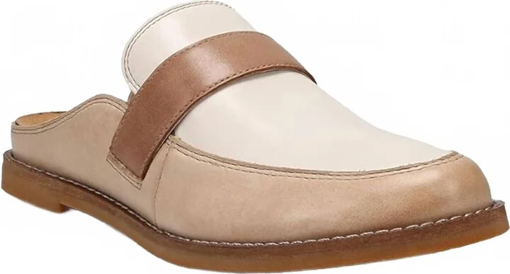 Women's Royal Mule In Stone Off White Multi