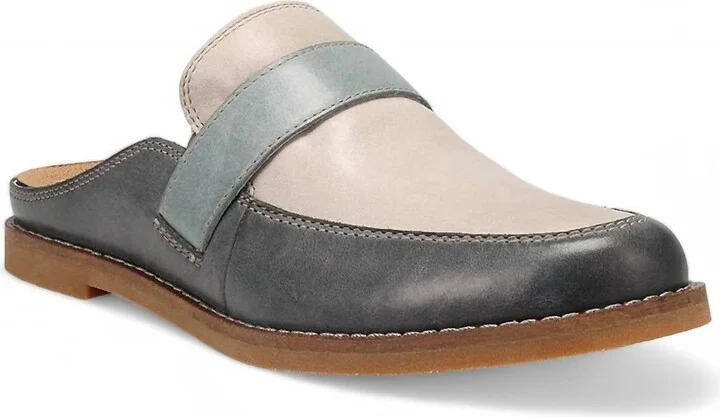 Women's Royal Slip On Loafer - Medium Width In Steel/taupe Multi