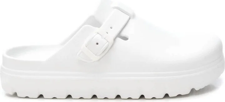 Women's Rubber Clog Shoes In White