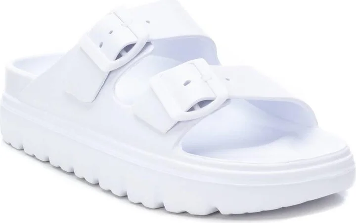 Women's Rubber Flat Sandals By Xti - Image 3