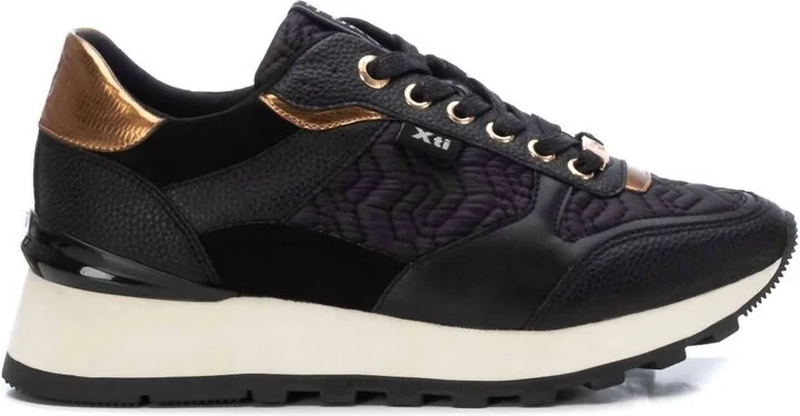 Women's Rubber Sneakers In Black