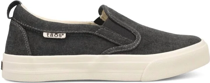 Women's Rubber Soul Canvas Sneakers In Charcoal Washed Canvas