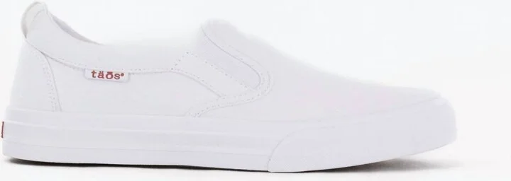 Women's Rubber Soul Canvas Sneakers In White