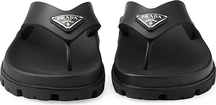 Women's Rubber Thong Sandals - White - Size 5 - Image 7