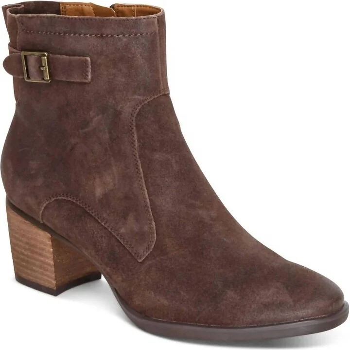 Women's Rubi Arch Support Weather-Friendly Boot In Dark Brown