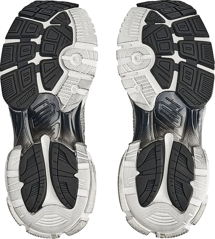 Women's Runner Gradient Sneakers - White Black - Size 5 - Image 7