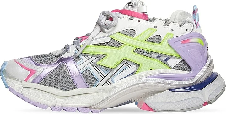 Women's Runner Sneakers - Grey Green - Size 6 - Image 6