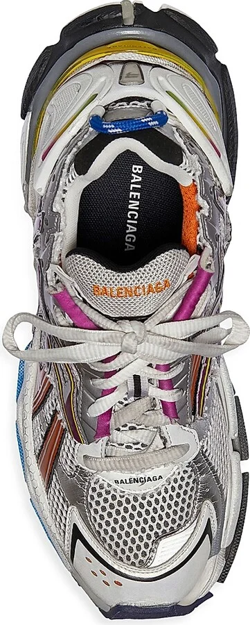 Women's Runner Sneakers - Grey Green - Size 6 - Image 11