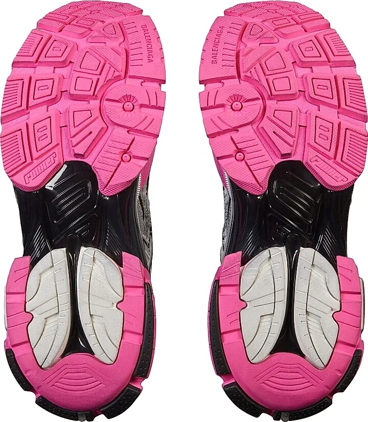 Women's Runner Sneakers - Silver - Size 4 - Image 7
