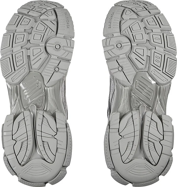 Women's Runner Sneakers with Rhinestones - White - Size 11 - Image 7