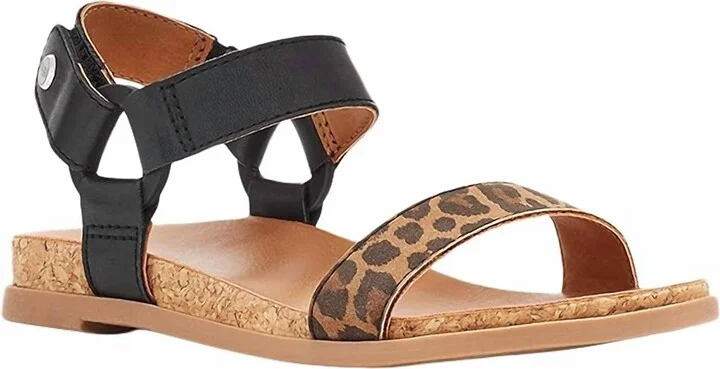 Women's Rynell Leopard Flat Sandals