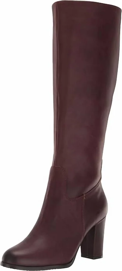 Women's Sabastin Tall Boots In Chocolate Brown
