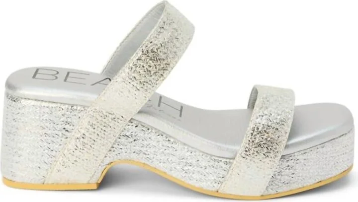 Women's Sable Sandal In Silver