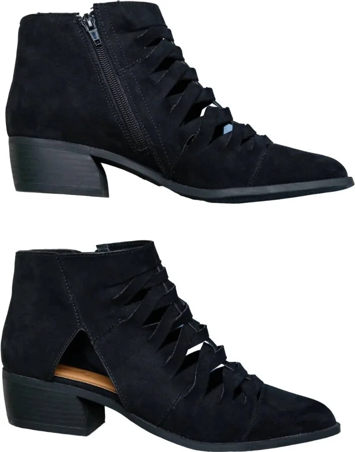 Women's Sadie Ankle Boots In Black