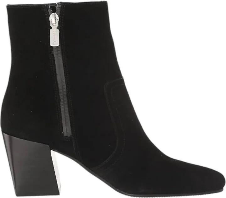 Women's Sadie Suede Ankle Boots In Black Suede