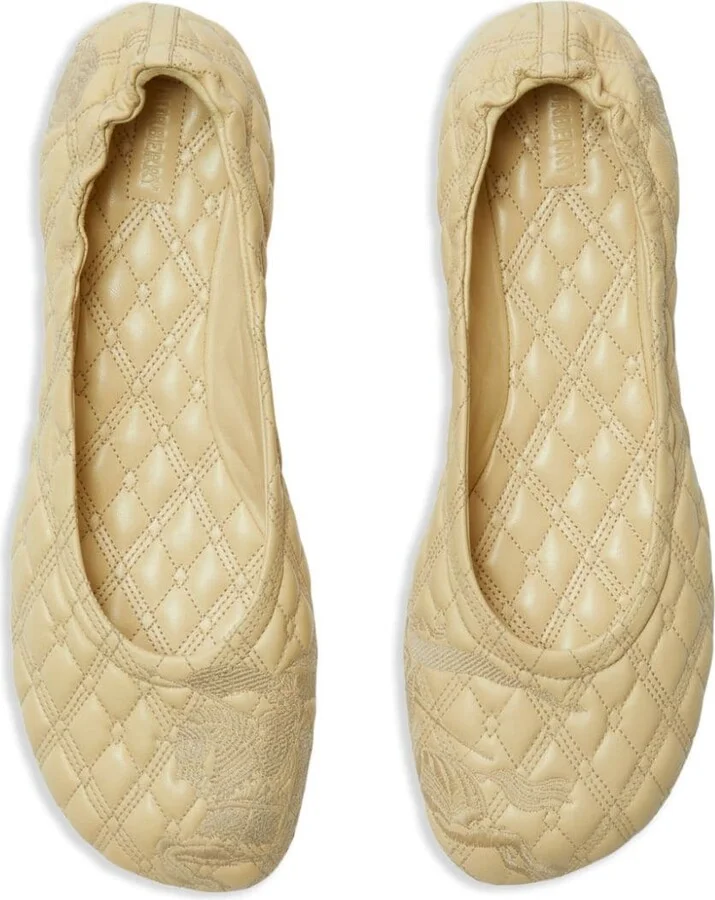 Women's Sadler Leather Ballerinas - Image 3