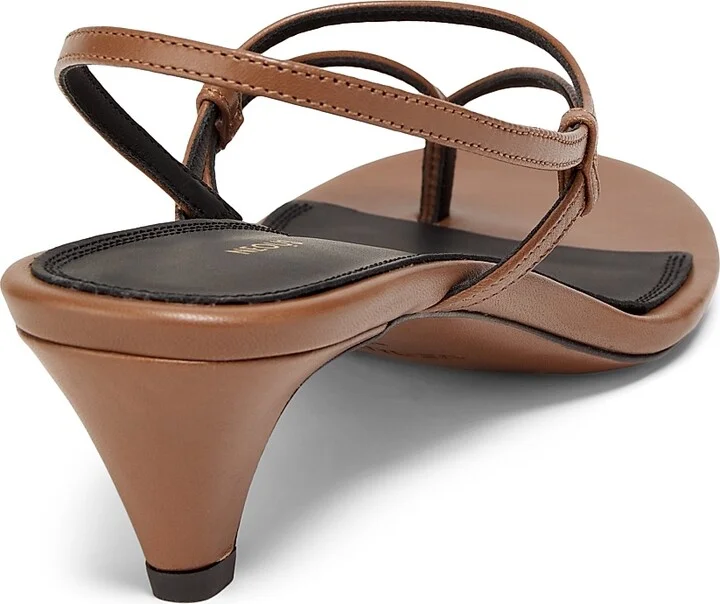 Women's Safi Leather Slingback Sandals - Cream - Size 6.5 - Image 5